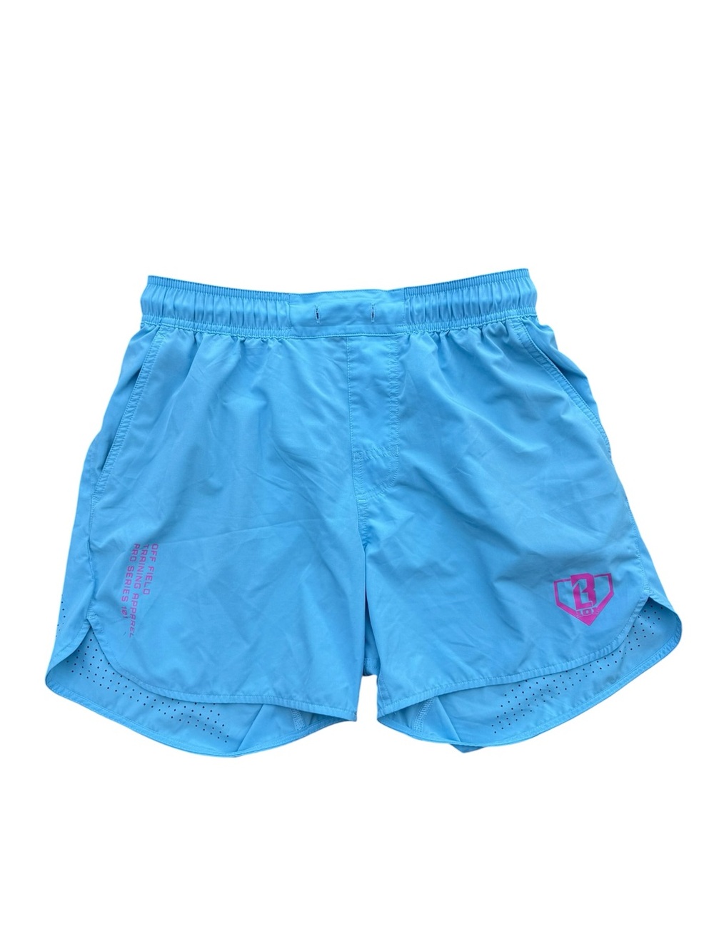 Baseball Lifestyle 101 Blue Shorts Size Small